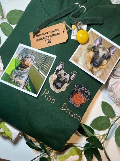 Sudadera con capucha varias mascotas - Image 2